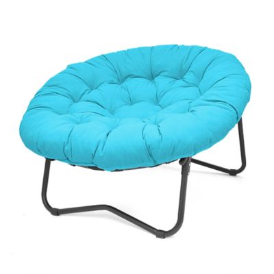 folding papasan chair