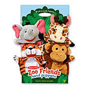 Melissa and Doug&reg; Zoo Friends Hand Puppets (Set of 4)