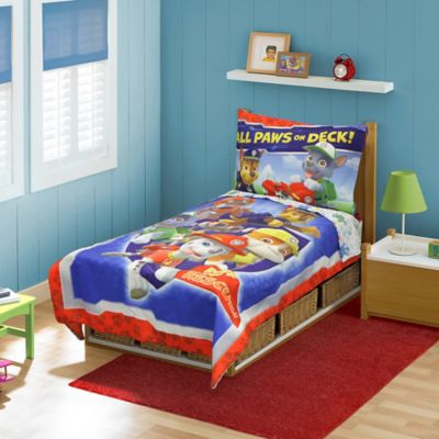 kids bed paw patrol