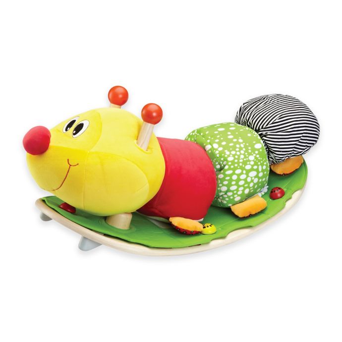 green caterpillar ride on toy