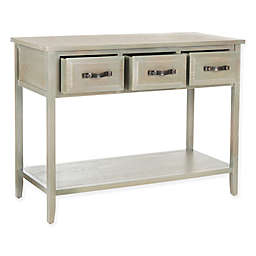 Safavieh Aiden 3-Drawer Console Table in French Grey