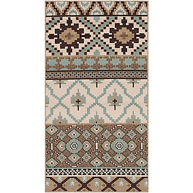 Safavieh Veranda Jay 2&#39;7 x 5&#39; Indoor/Outdoor Area Rug in Creme. View a larger version of this product image.