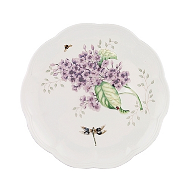 Lenox&reg; Butterfly Meadow Orange Sulphur 9" Accent Plate. View a larger version of this product image.