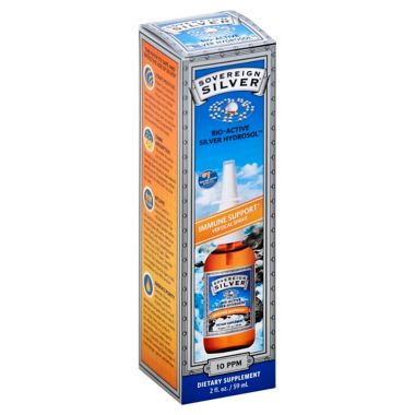 Sovereign Silver&reg; 2 fl. oz. Bio-Active Silver Hydrosol&trade; Daily Immune Support Nasal Spray. View a larger version of this product image.