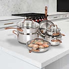 Alternate image 1 for Cuisinart&reg; Minerals 11-Piece Stainless Steel Cookware Set
