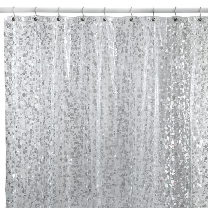 clear shower curtain b&q