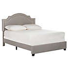 Alternate image 4 for Safavieh Theron Queen Bed in Light Grey