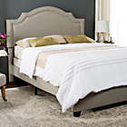 Alternate image 5 for Safavieh Theron Queen Bed in Light Grey