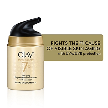 Olay&reg; Total Effects&reg; 1.7 fl. oz. Anti-Aging Fragrance Free Moisturizer SPF 15. View a larger version of this product image.
