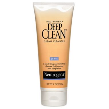 Neutrogena&reg; Deep Clean&reg; 7 oz. Cream Cleanser. View a larger version of this product image.