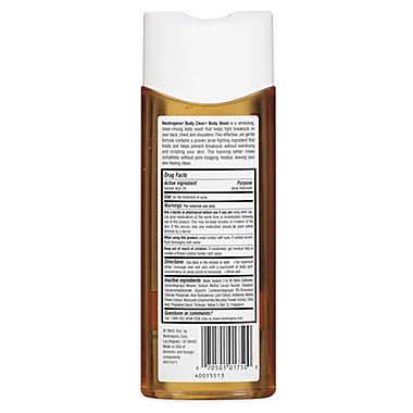 Neutrogena&reg; Body Clear&reg; 8.5 oz. Body Wash. View a larger version of this product image.