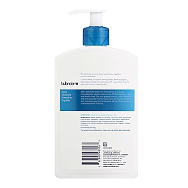 Lubriderm&reg; 16 oz. Daily Moisture for Normal to Sensitive Skin. View a larger version of this product image.