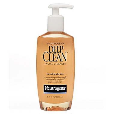 Neutrogena&reg; Deep Clean&reg; 6 oz. Facial Cleanser Normal to Oily Skin. View a larger version of this product image.