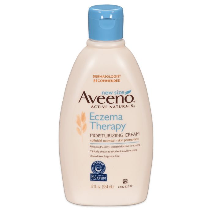 Aveeno 12 Oz Eczema Therapy Moisturizing Cream Bed Bath Beyond