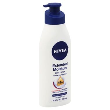 Nivea&reg; 16.9 oz. Extended Moisture Body Lotion. View a larger version of this product image.
