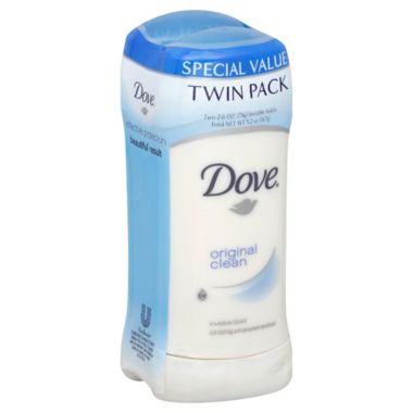 Dove 2-Count 5.2 oz. Invisible Solid Anti-Perspirant Deodorant in Original. View a larger version of this product image.