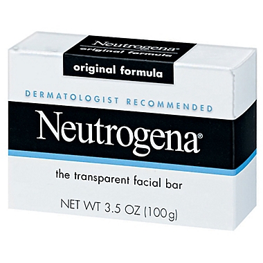 Neutrogena&reg; 3.5 oz. Transparent Facial Bar Soap. View a larger version of this product image.