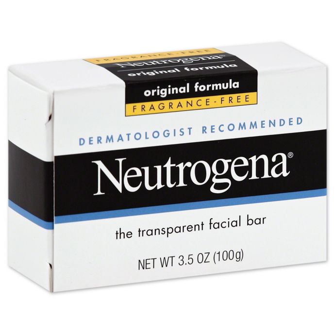 Neutrogena® 3.5 oz. Fragrance Free Transparent Facial Bar ...