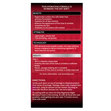 Olay&reg; 1.7 Regenerist Deep Hydration Regenerating Cream. View a larger version of this product image.