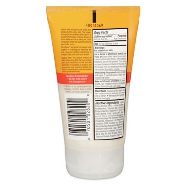 Neutrogena&reg; 4.2 oz. Daily Scrub Oil-Free Acne Wash. View a larger version of this product image.