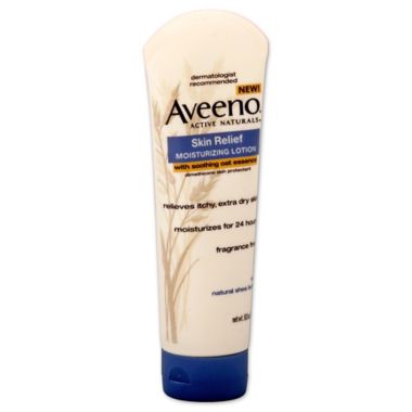 Aveeno&reg; Active Naturals&reg; 8 oz. Fragrance Free Skin Relief Moisturizing Lotion. View a larger version of this product image.
