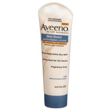 Aveeno&reg; Active Naturals&reg; 8 oz. Fragrance Free Skin Relief Moisturizing Lotion. View a larger version of this product image.