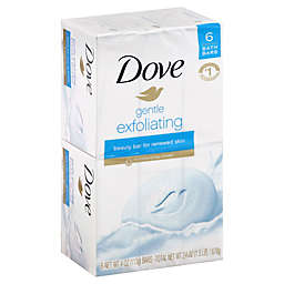 Dove 6-Count 4 oz.Gentle Exfoliating Beauty Bar