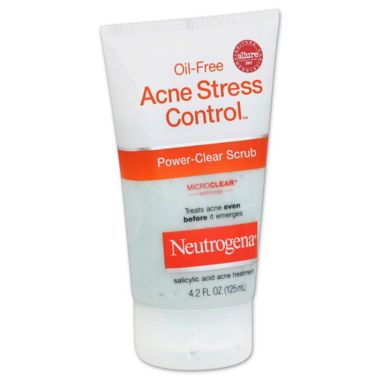 Neutrogena&reg; Oil-Free Acne Stress Control&reg; 4.2 oz. Power-Clear Scrub. View a larger version of this product image.