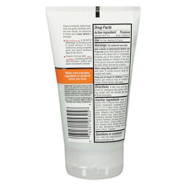 Neutrogena&reg; Oil-Free Acne Stress Control&reg; 4.2 oz. Power-Clear Scrub. View a larger version of this product image.