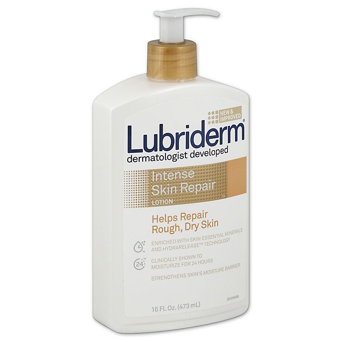 Can You Use Lubriderm On Your Face Lubriderm 16 Oz Intense Skin Repair Lotion Bed Bath Beyond