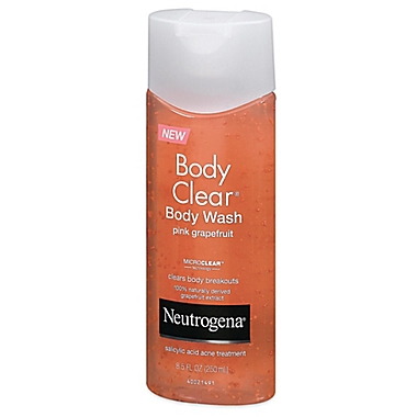 Neutrogena&reg; Body Clear&reg; 8.5 oz. Body Wash in Pink Grapefruit. View a larger version of this product image.
