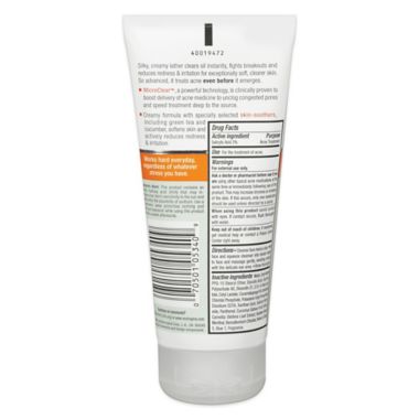 Neutrogena&reg; Oil-Free Acne Stress Control&reg; 6 oz. Power-Cream Wash. View a larger version of this product image.