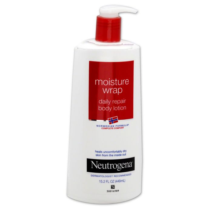 Neutrogena 15 2 Oz Moisture Wrap Daily Repair Body Lotion Bed