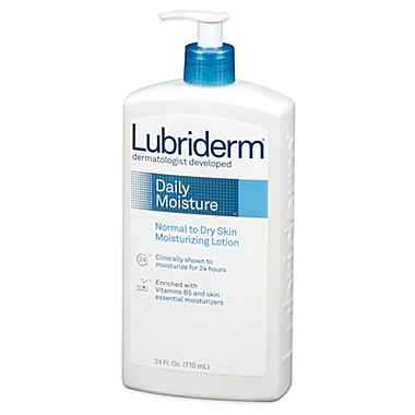 Lubriderm&reg; 24 oz. Daily Moisture Lotion Normal to Dry Skin. View a larger version of this product image.
