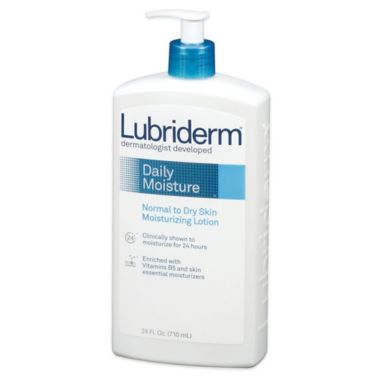 Lubriderm&reg; 24 oz. Daily Moisture Lotion Normal to Dry Skin. View a larger version of this product image.