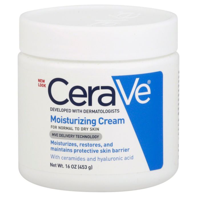 Cerave 16 Oz Moisturizing Cream For Normal To Dry Skin Bed Bath Beyond