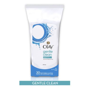 Olay&reg; 30-Count Wet Facial Cleansing Cloths for Sensitive Skin. View a larger version of this product image.