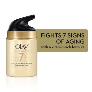 Olay&reg; Total Effects&reg; 1.7 fl. oz. Anti-Aging Fragrance Free Moisturizer. View a larger version of this product image.
