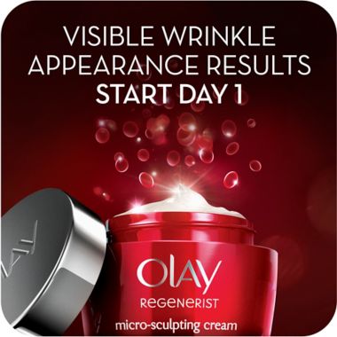 Olay&reg; Regenerist&reg; 1.7 fl.oz. Micro-Sculpting Cream Moisturizer Fragrance-Free. View a larger version of this product image.
