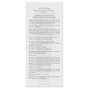 Neutrogena&reg; Rapid Wrinkle Repair&reg; 1 oz. Serum. View a larger version of this product image.