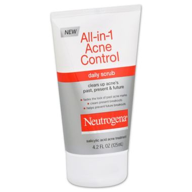Neutrogena&reg; 4.2 oz. Oil-Free Acne Wash Daily Scrub. View a larger version of this product image.