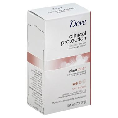 Dove 1.7 oz. Clinical Protection Skin Renew Anti-Perspirant Deodorant. View a larger version of this product image.