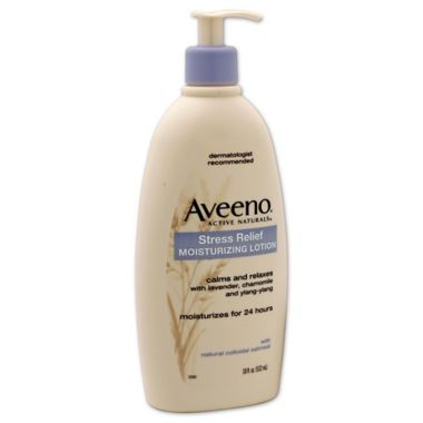 Aveeno&reg; 18 oz. Stress Relief Moisturizing Lotion. View a larger version of this product image.