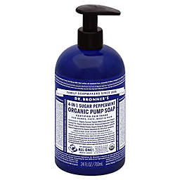 Dr. Bronners 12 oz. 4-in-1 Sugar Peppermint Organic Pump Soap