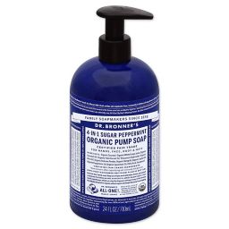 Dr. Bronners 12 oz. 4-in-1 Sugar Peppermint Organic Pump Soap