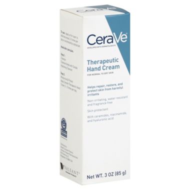 CeraVe&reg; 3 oz. Therapeutic Hand Cream. View a larger version of this product image.