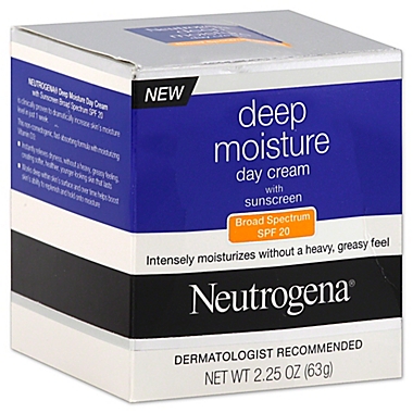 Neutrogena&reg; 2.25 oz. Day Cream with Broad Spectrum SPF 20. View a larger version of this product image.
