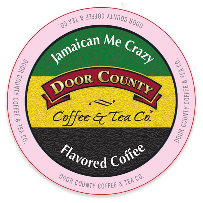 12 Count Door County Coffee Tea Co Jamaican Me Crazy Coffee For