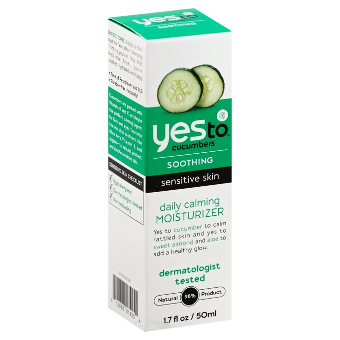 Yes To® Cucumbers 1 7 Oz Daily Calming Moisturizer Bed Bath And Beyond