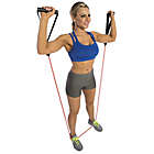 Alternate image 2 for GoFit 30 lb. Resistance Tube with Handles in Blue